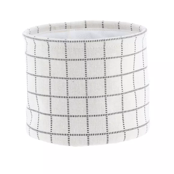 Lot de 3 paniers Carreaux Blanc 3