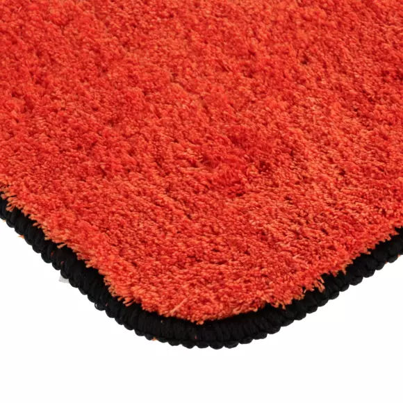 Alfombra para baño antiderrapante (120 cm) Black Line Terracota / negro 2