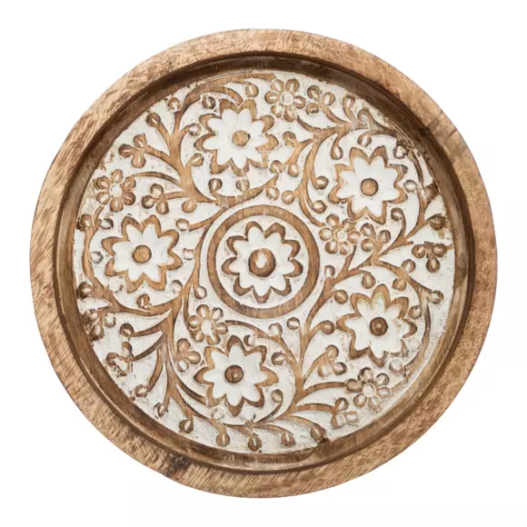 Lot de 2 plateaux Ritual Marron 3