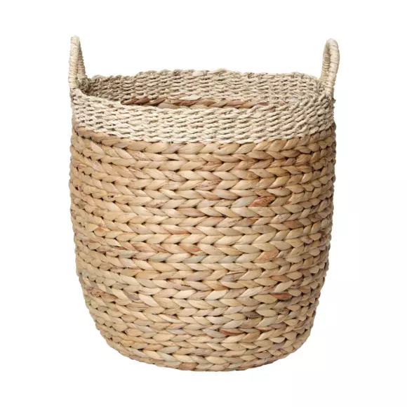 Juego de 3 cestas para ropa sucia Malia Beige 3