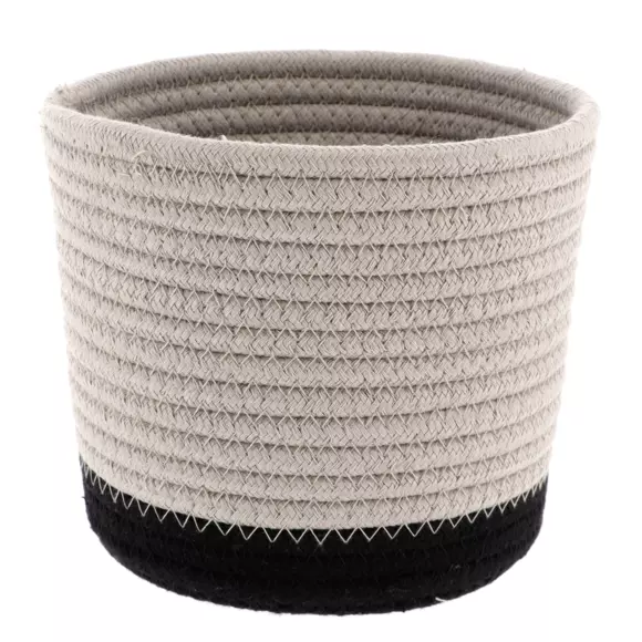 Juego de 3 cestas Black Line Cadena/Negro 3