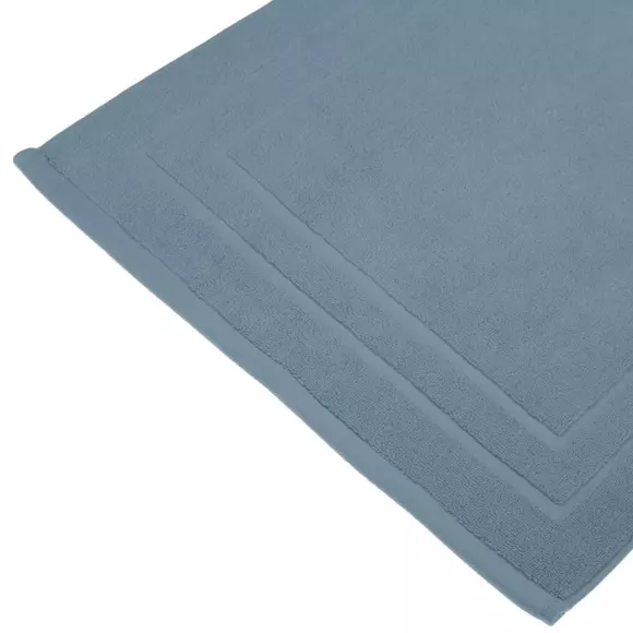 Tapis de bain Krista Bleu orage 2