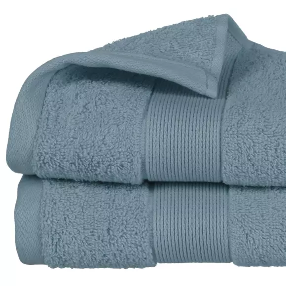 Serviette de bain (50 x 90 cm) Krista Bleu orage 3