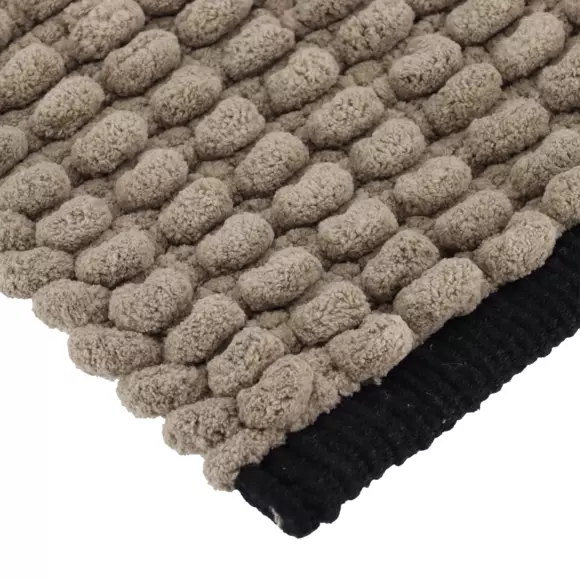 Alfombra para baño (75 cm) Black Line Gris cadena / negro 2