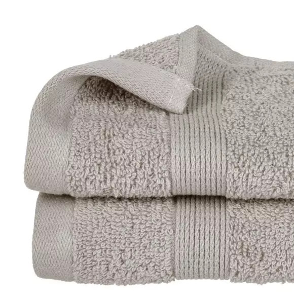Serviette de bain (30 x 50 cm) Vita Taupe 2