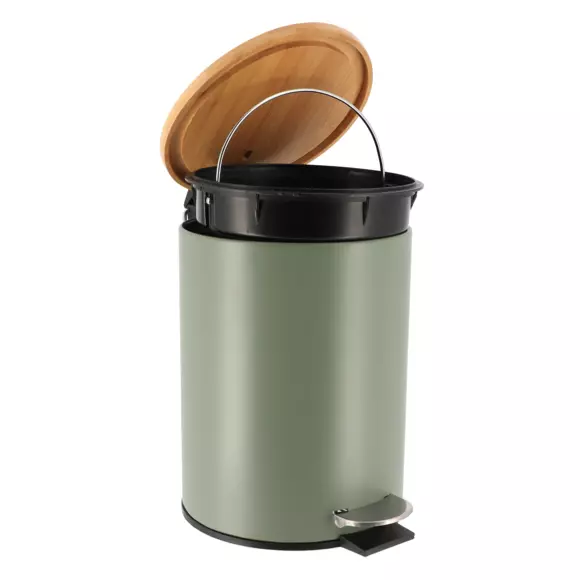 Treteimer mit Absenkautomatik  Timeless Khaki 3
