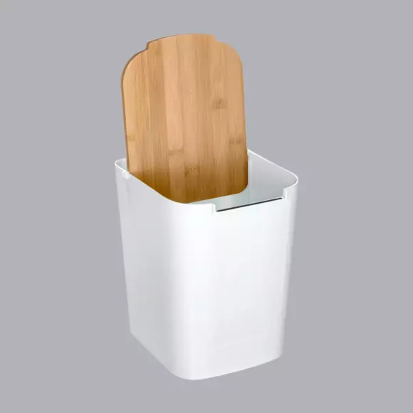 Abfalleimer Baltik Weiß 2