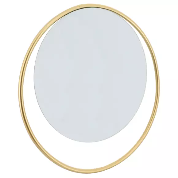 Miroir rond Cercle (D38 cm) Doré 2