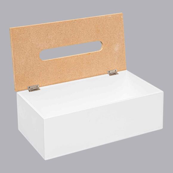 Caja de pañuelos Modern Blanco 3