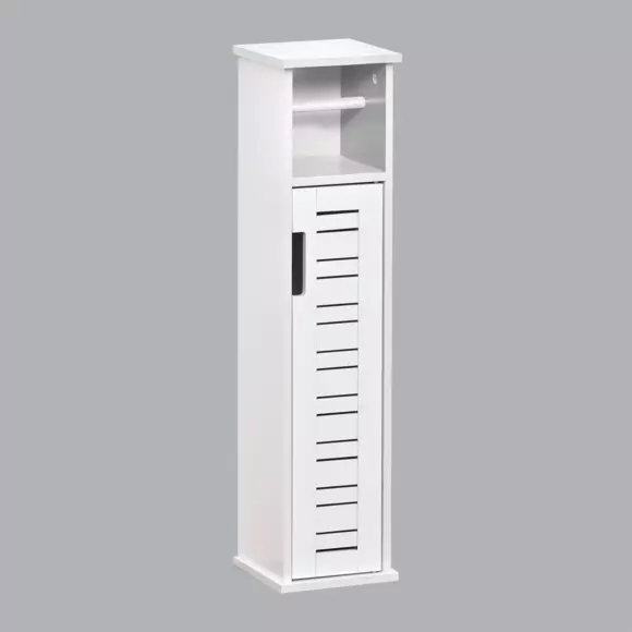 Mueble distribuidor papel higiénico con reserva Miami Blanco 2
