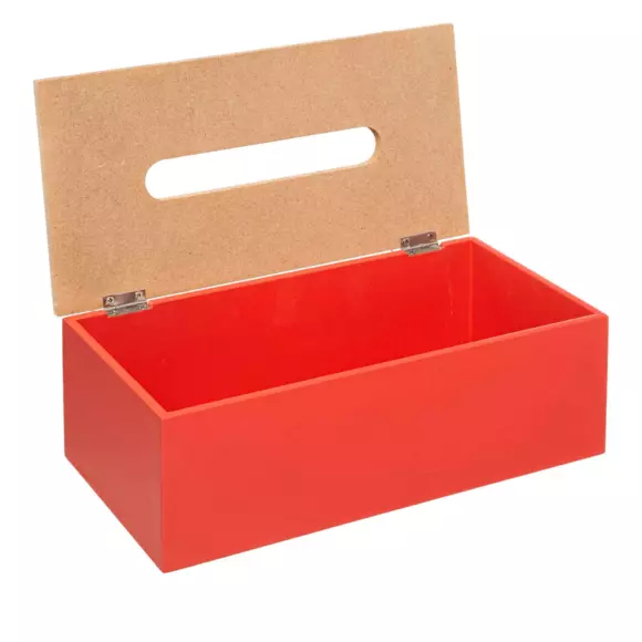 Caja de pañuelos Modern Rosa 3