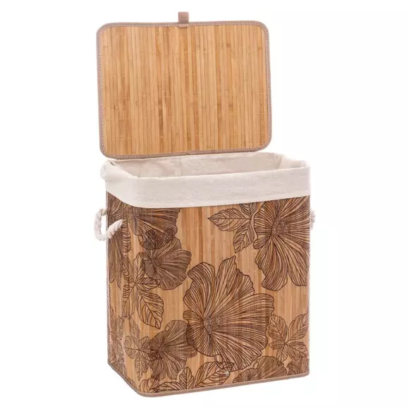 Cesta para Ropa Blackflora Madera 2