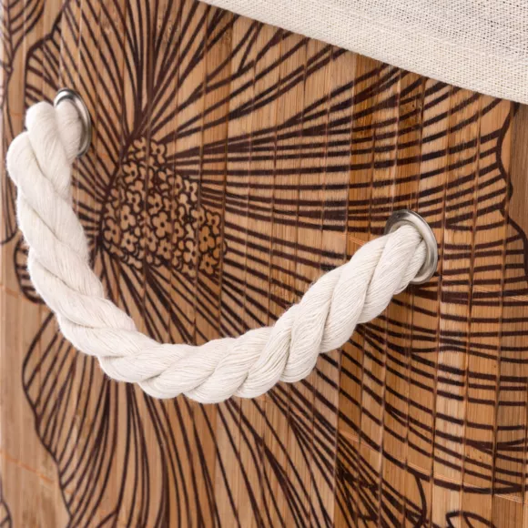 Cesta para Ropa Blackflora Madera 4