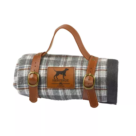Plaid pour chat/chien Héritage L100 cm Gris 2