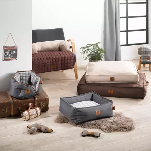 Protège canapé avec traversin Héritage L75 cm Ecru 2