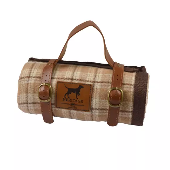 Plaid voor kat/hond Héritage L100 cm Hazelnootkleur 2