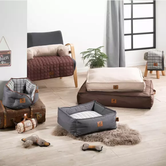 Manta Heritage para perros y gatos L100 cm Avellana 3