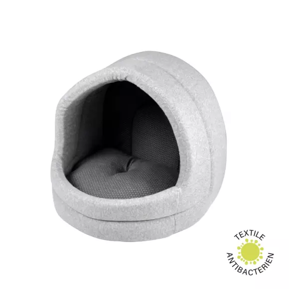 Niche d'intérieur pour chat Graphène L35 cm Gris 2