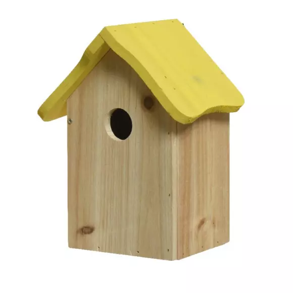 Nichoir Maisonnette Jaune 2