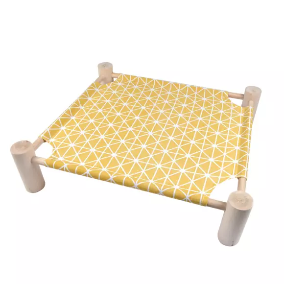 Hamac pour chat Boho cat Moutarde 2