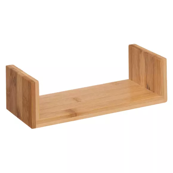 Lot de 3 étagères à bordure Fixy Bambou Naturel 3