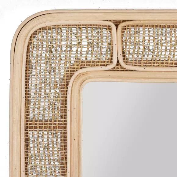 Espejo mural rectangular Dalila Beige 2