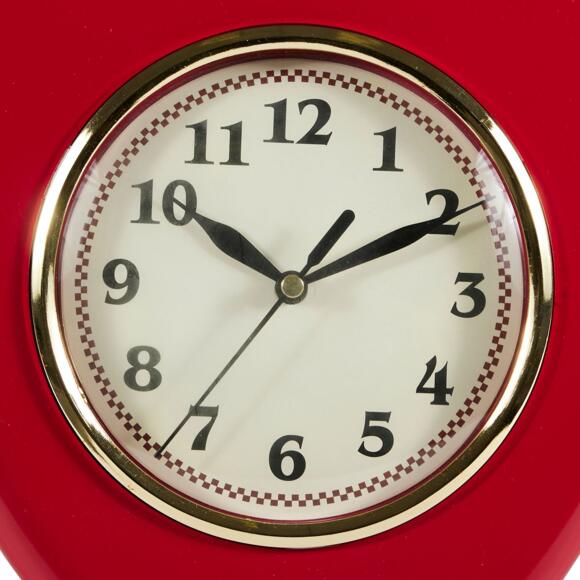 Reloj de pared Pomme Rojo 2