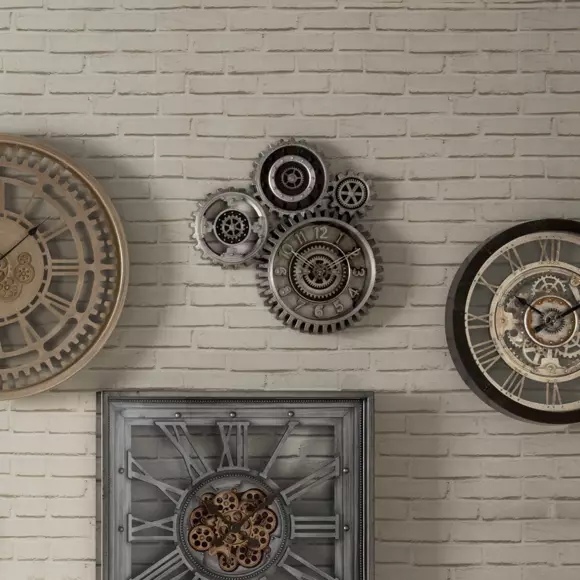 Horloge Meca Grise 3
