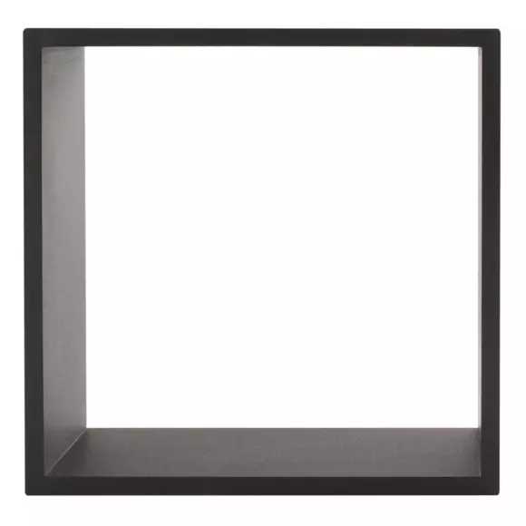 Set di 3 mensole Cube Nero Modello piccolo 3