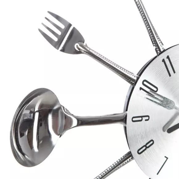 Reloj Utensilios Plata 127