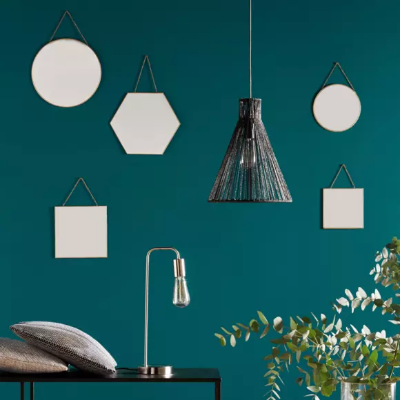 Lot de 3 miroirs Losange Noir 2
