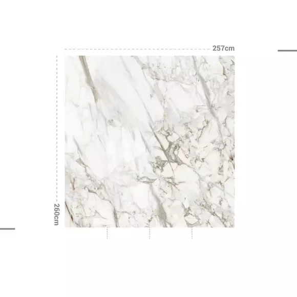 Papel pintado adhesivo (257 x 260 cm) Brown Jasper Gris 2