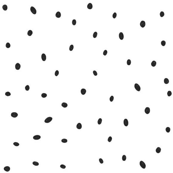 Papel pintado adhesivo (130 x 260 cm) Manchitas Negro 3