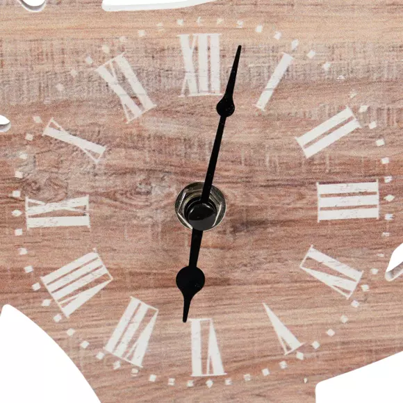 Houten wandklok (H28 cm) Haan
