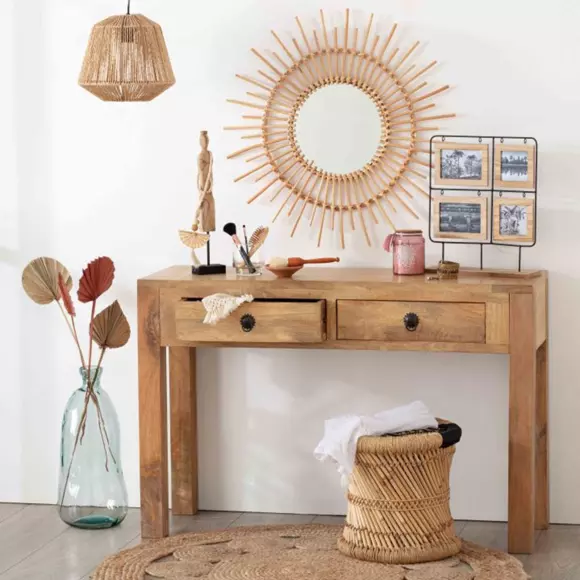Lot de deux tables d'appoint Corde Noire 2