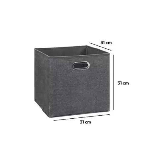 Faltbox (31 x 31 cm) Helena Grau 2