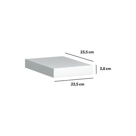 Mensola (23,5 cm) Fixy Bianco 3