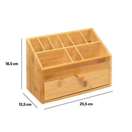 Organizador bambú Sury Beige 3