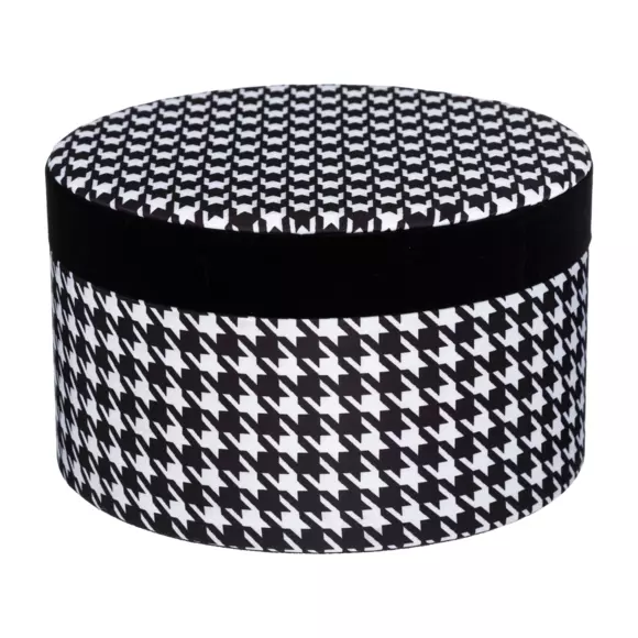 Juego de 4 cajas Subli en blanco y negro 3