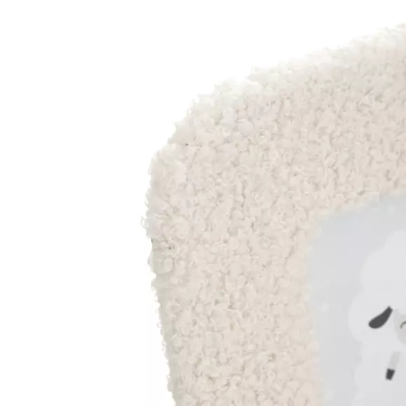 Cadre photo enfant Bouclette Blanc