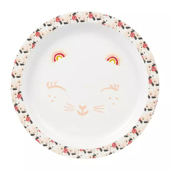 Coffret repas 5 pièces Chat Rose 2