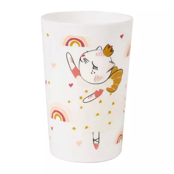 Coffret repas 5 pièces Chat Rose 3