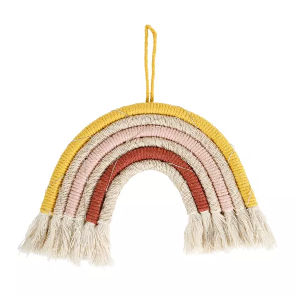 Lichtgevende muurdecoratie voor kinderen (28,5 x 20 cm) Regenboog Multicolor