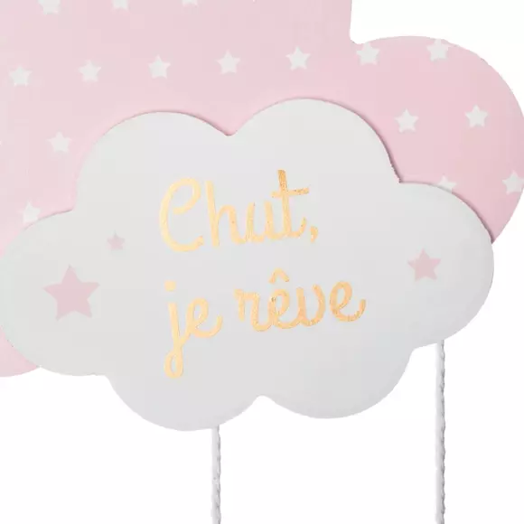 Mobile Wolke Rosa 2
