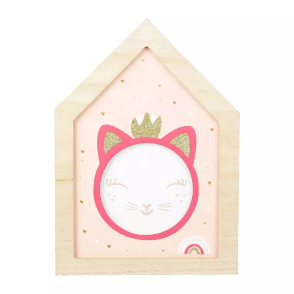 Cadre Chat Rose 2