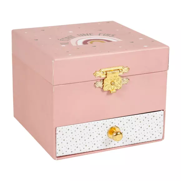Caja para joyas Chat Rosa 2