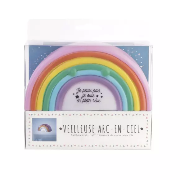 Veilleuse Arc-en-ciel Multicolore 3
