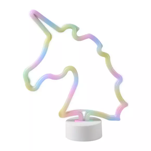 Veilleuse Led Licorne Blanche 3