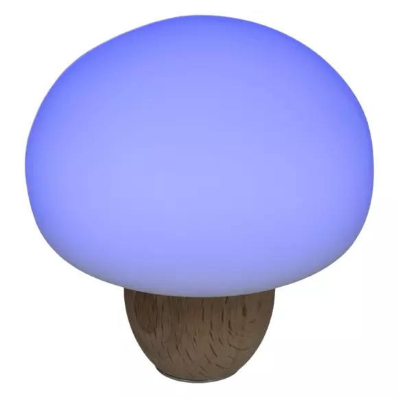 Luz nocturna Champignon Blanco 2