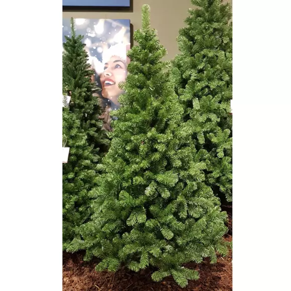 Árbol artificial de Navidad Real Alto 210 cm Verde 2
